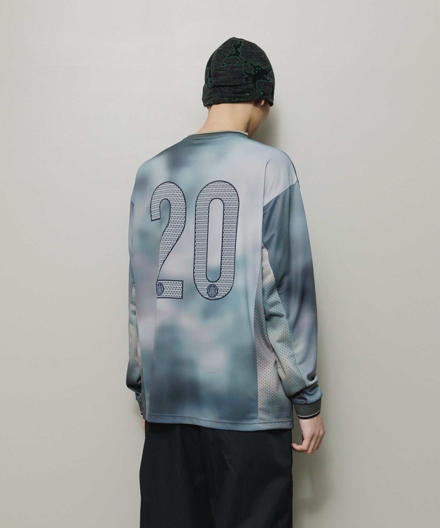 BAL-2159 BAL/UMBRO LS SOCCER JERSEY CHARCOAL