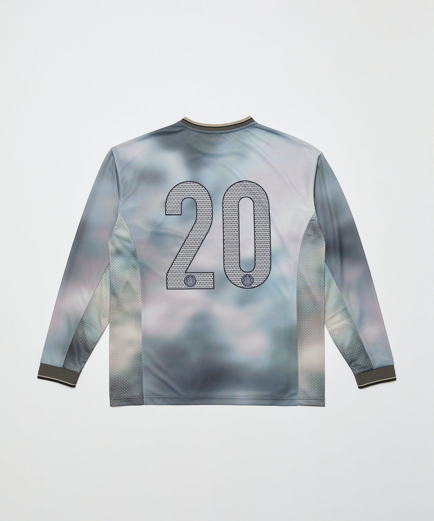 BAL-2159 BAL/UMBRO LS SOCCER JERSEY CHARCOAL
