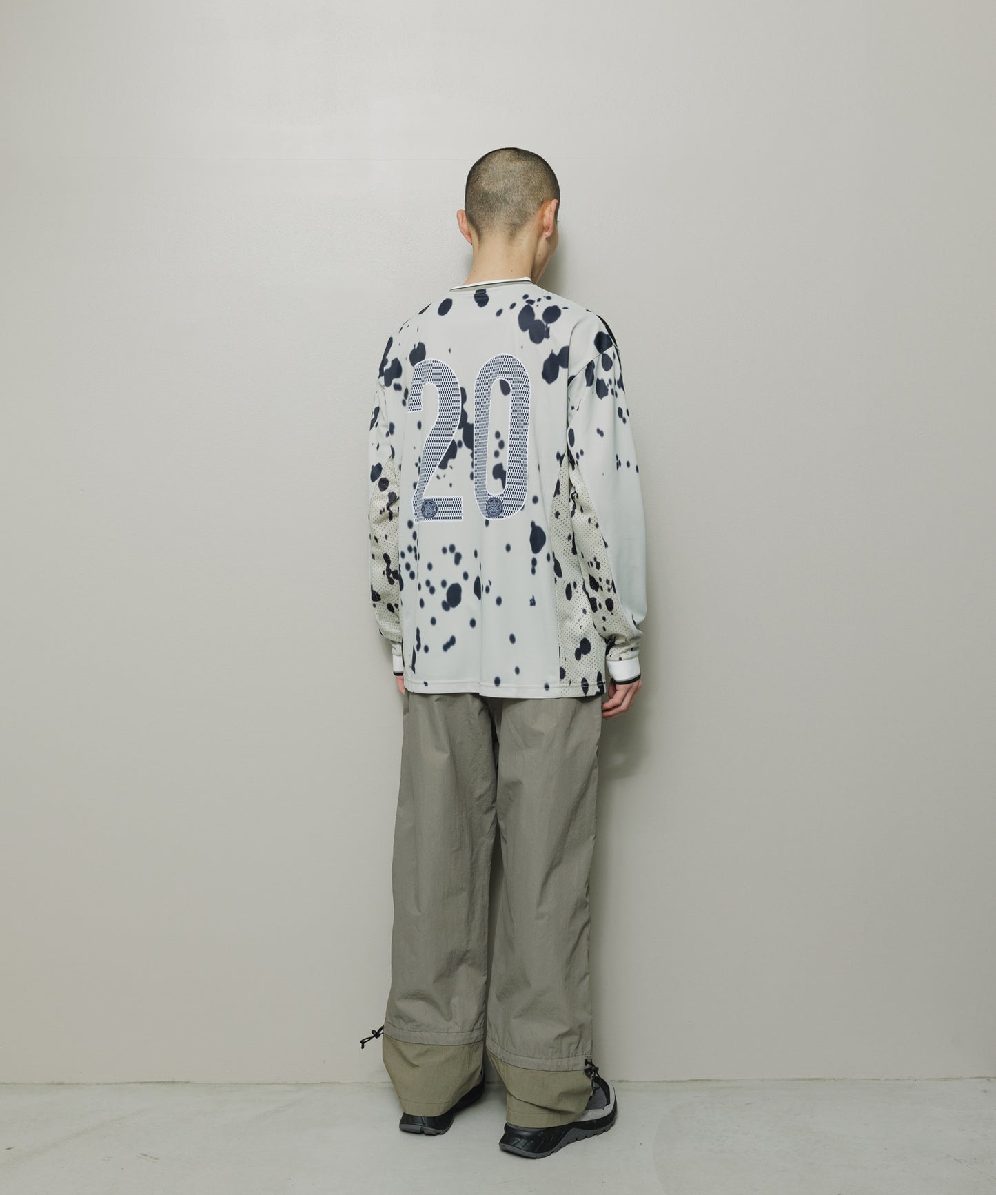 BAL-2159 BAL/UMBRO LS SOCCER JERSEY GRAY