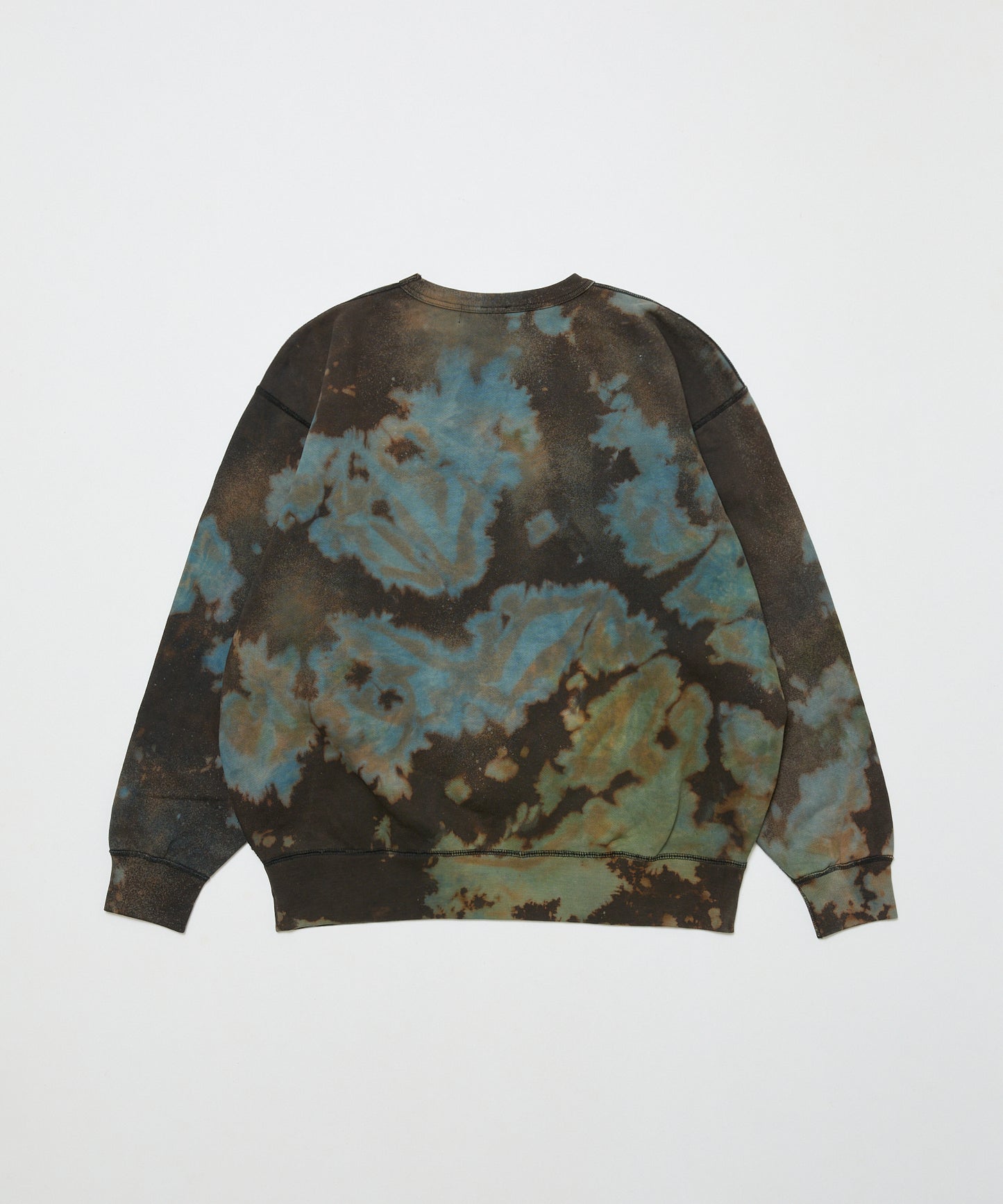 BAL-2164 LOGO TIE DYE CREW by YUKIDYE BLACK