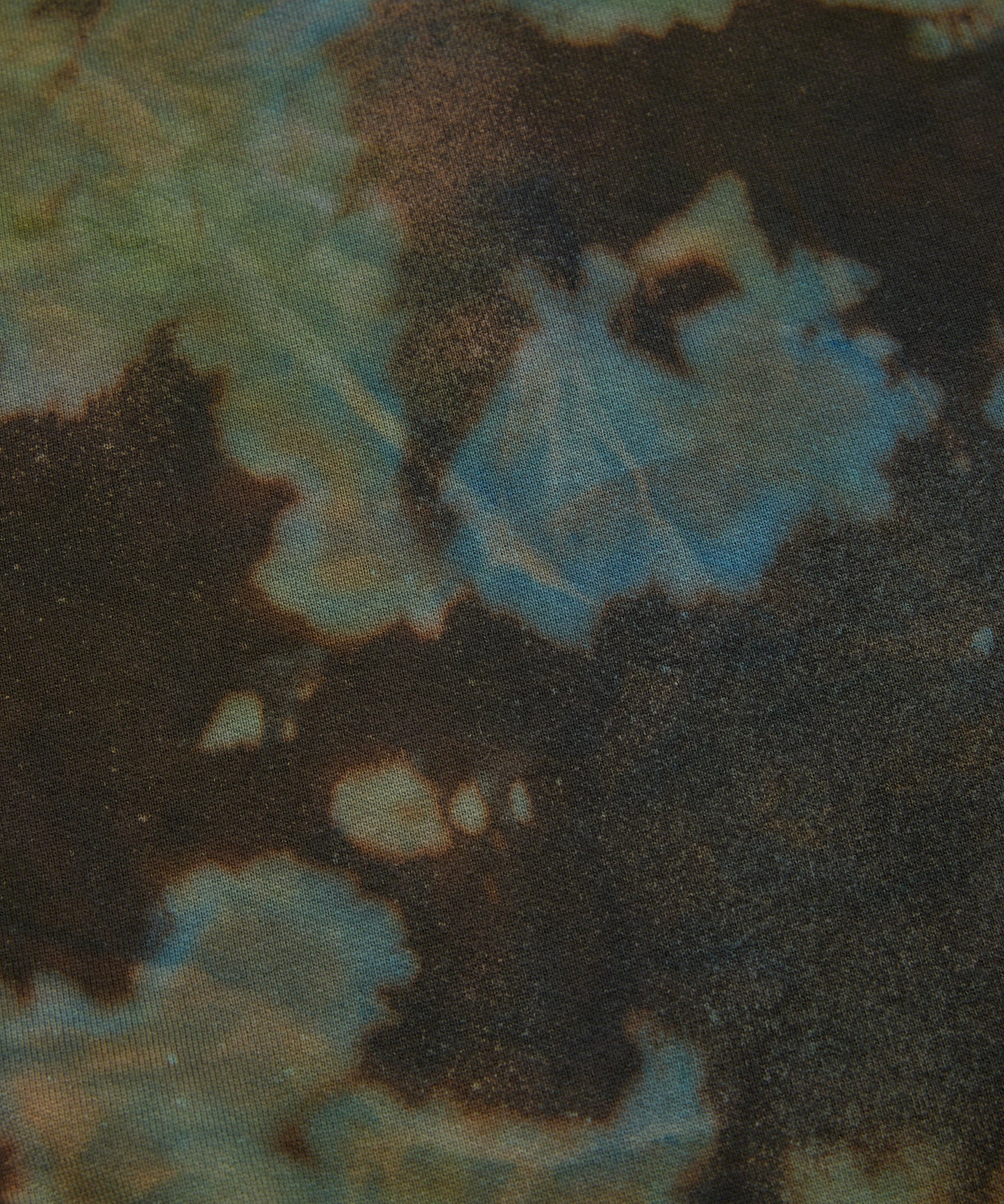 BAL-2164 LOGO TIE DYE CREW by YUKIDYE BLACK