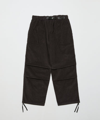 BAL-2174 CORD WIDE MOUNTAIN PANT CARBON BLACK