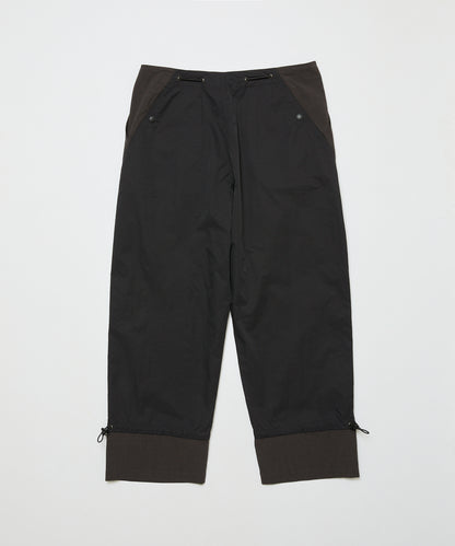 BAL-2176 PIGMENT NYLON TRACK PANT CARBON BLACK