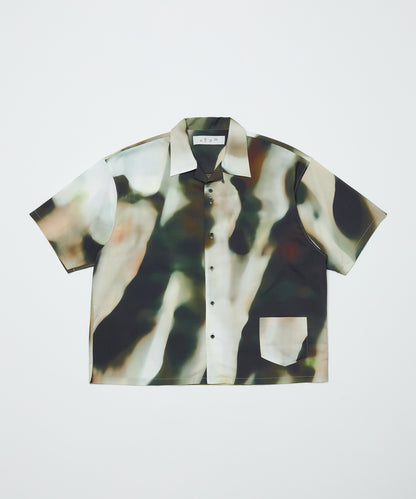 BAL-2190 BLUR PATTERN SS SHIRT BLUR