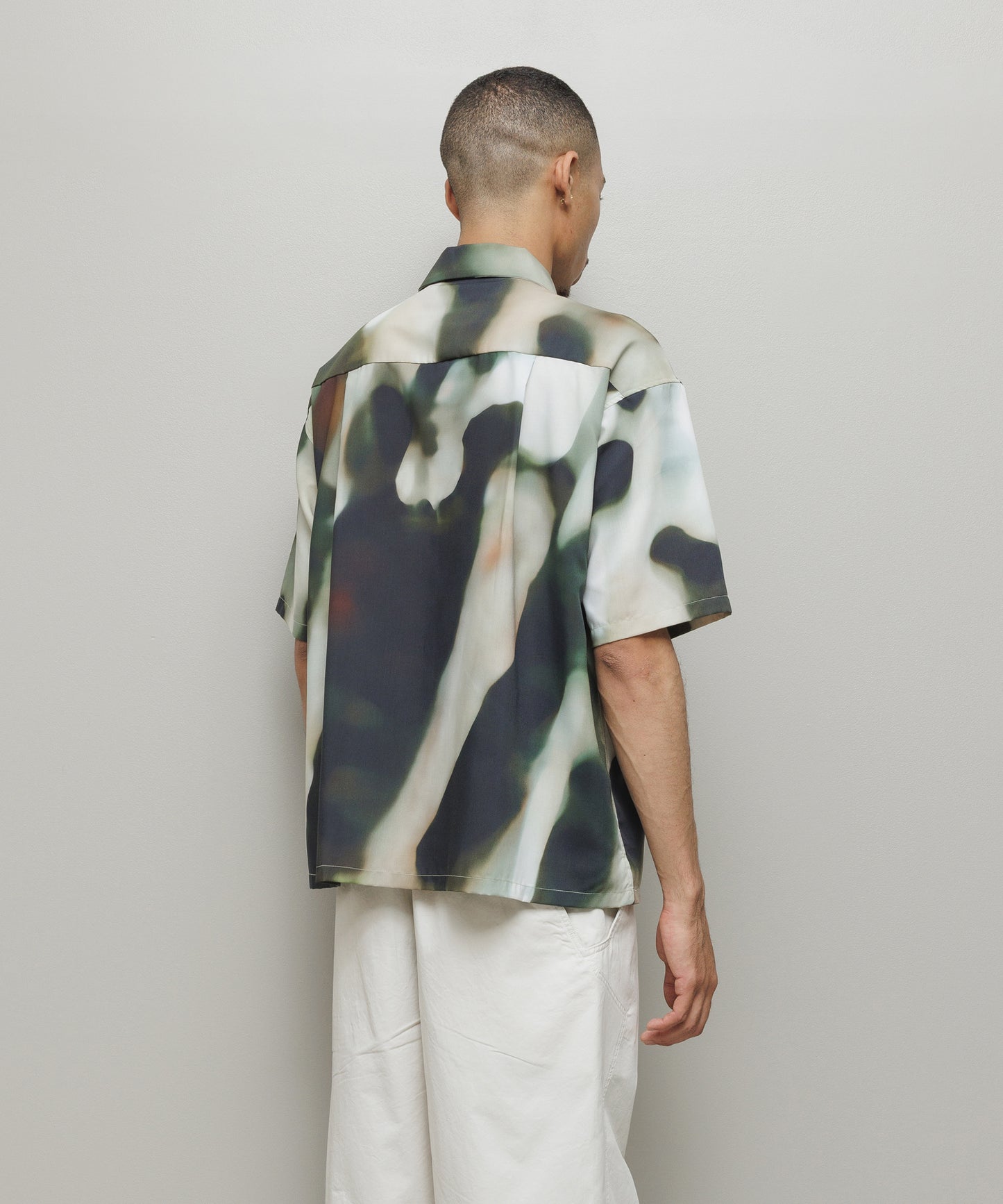 BAL-2190 BLUR PATTERN SS SHIRT BLUR