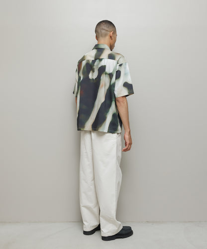 BAL-2190 BLUR PATTERN SS SHIRT BLUR