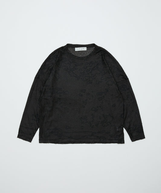 BAL-2197 POLARTEC®︎ ALPHA DIRECT PATTURN SWAETER BLACK