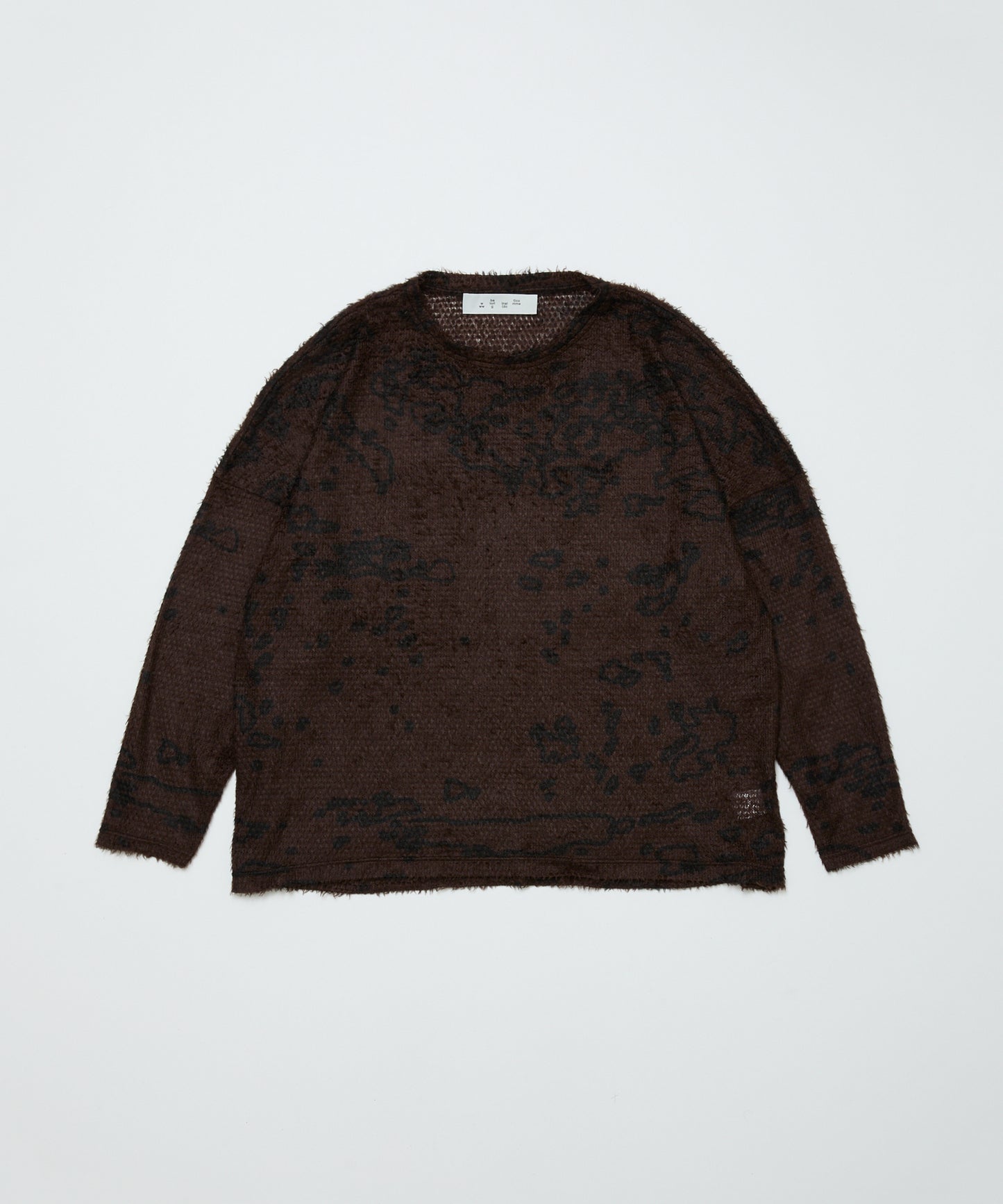 BAL-2197 POLARTEC®︎ ALPHA DIRECT PATTURN SWAETER ESPRESSO