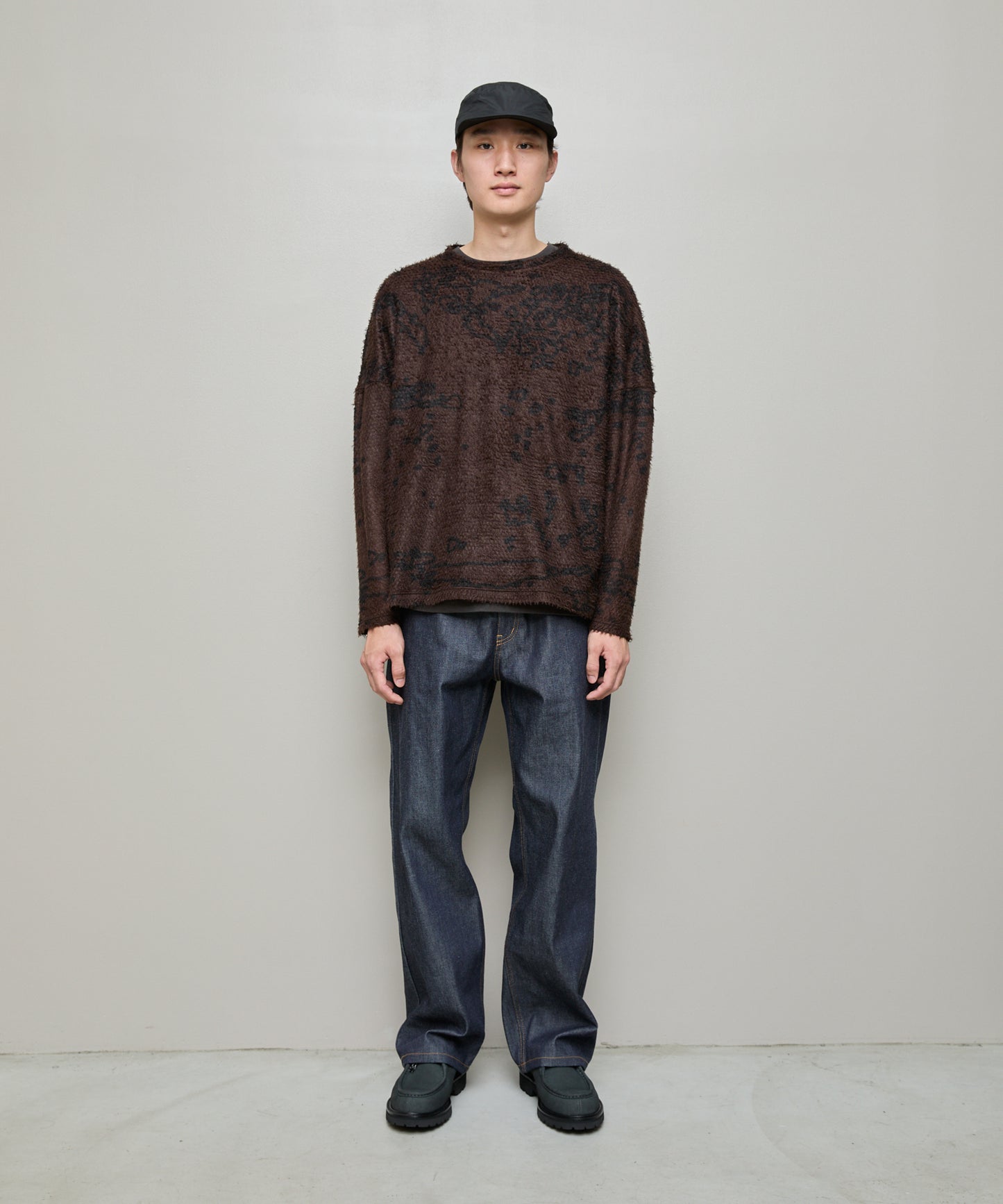 BAL-2197 POLARTEC®︎ ALPHA DIRECT PATTURN SWAETER ESPRESSO