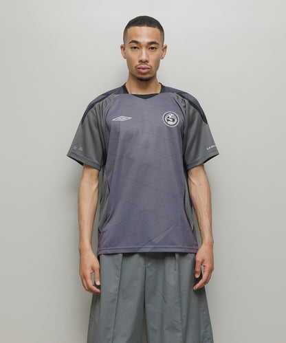 BAL-2203 BAL/UMBRO LS SOCCER JERSEY CHARCOAL