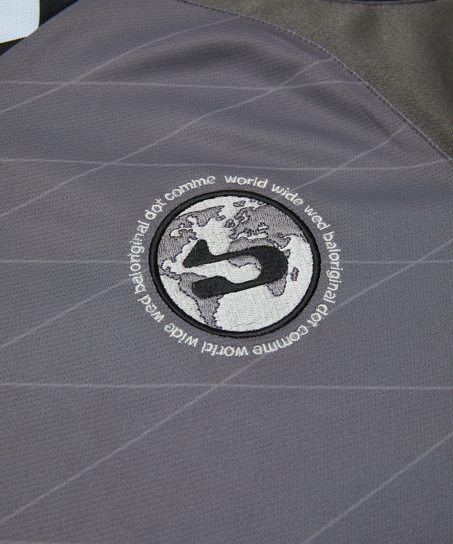 BAL-2203 BAL/UMBRO LS SOCCER JERSEY CHARCOAL