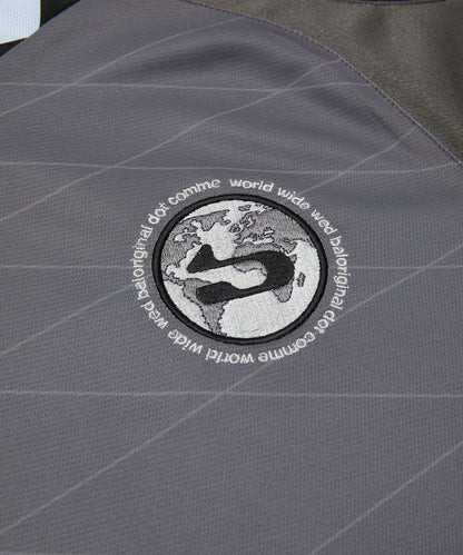 BAL-2203 BAL/UMBRO LS SOCCER JERSEY CHARCOAL