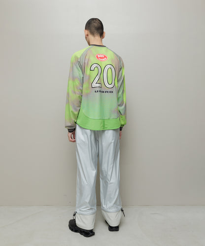 BAL-2212 BAL/UMBRO LS SOCCER JERSEY ACID GREEN
