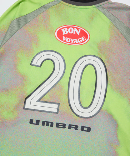 BAL-2212 BAL/UMBRO LS SOCCER JERSEY ACID GREEN