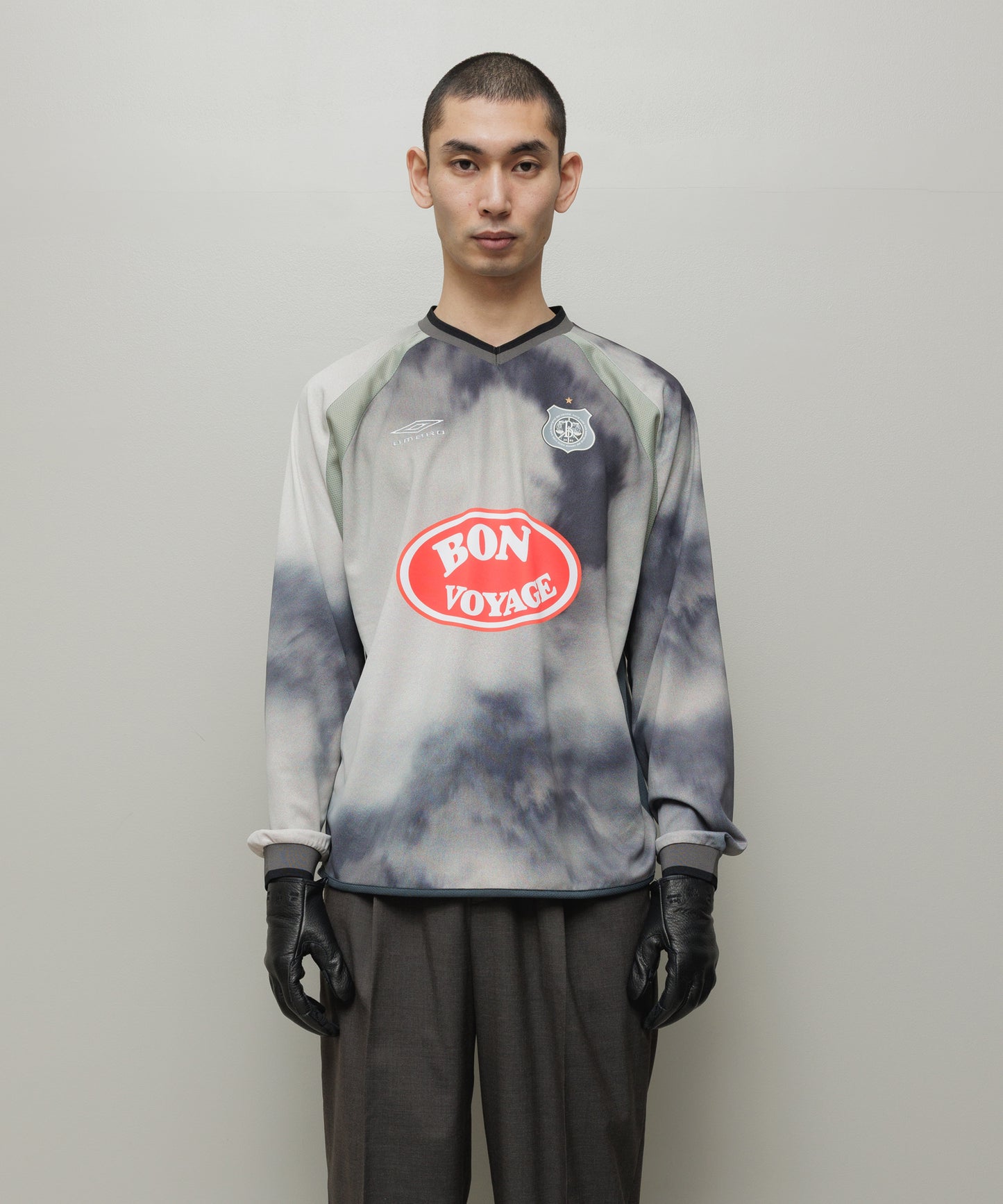 BAL-2212 BAL/UMBRO LS SOCCER JERSEY GRAY