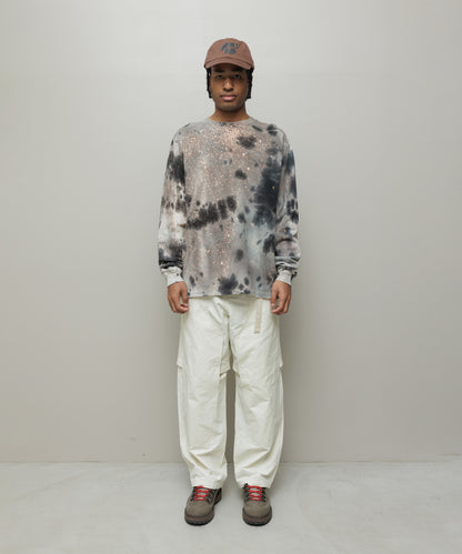 BAL-2217 LOGO TIE DYE LS TEE by YUKIDYE