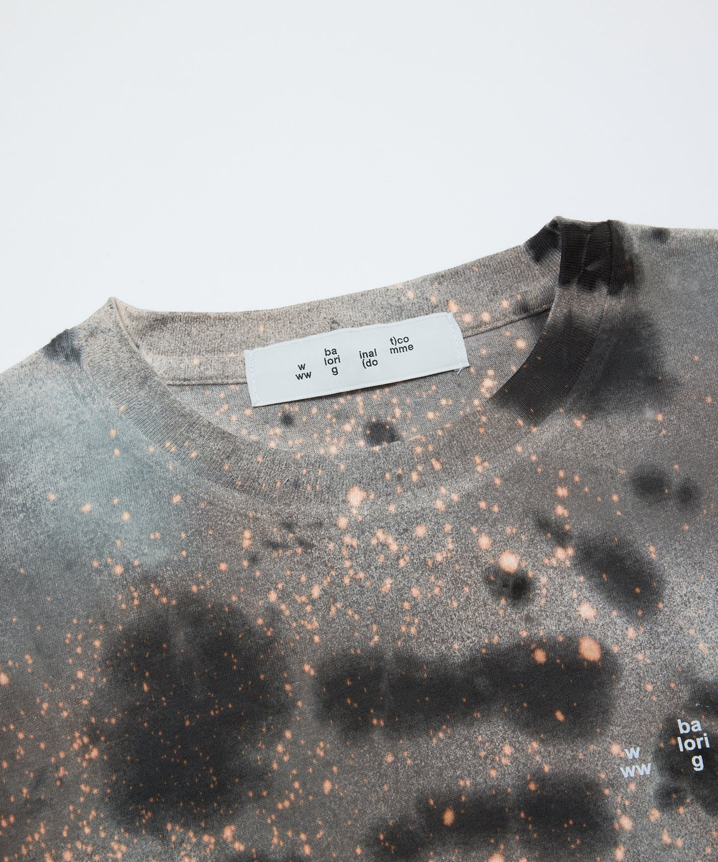 BAL-2217 LOGO TIE DYE LS TEE by YUKIDYE
