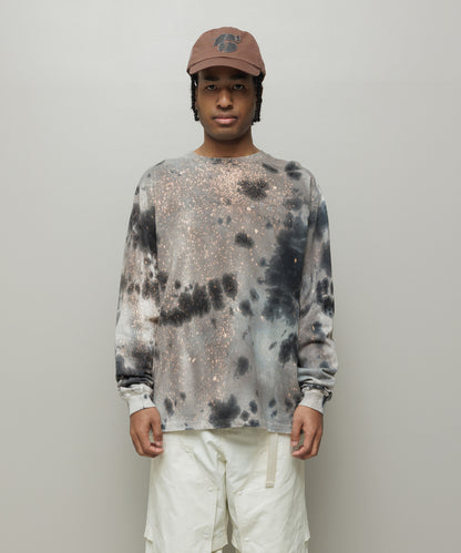 BAL-2217 LOGO TIE DYE LS TEE by YUKIDYE
