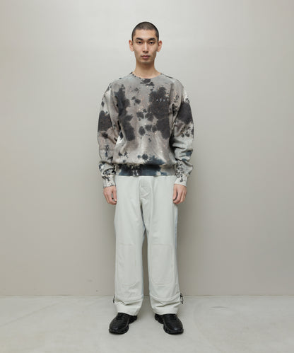 BAL-2218 LOGO TIE DYE CREW SWEAT by YUKIDYE