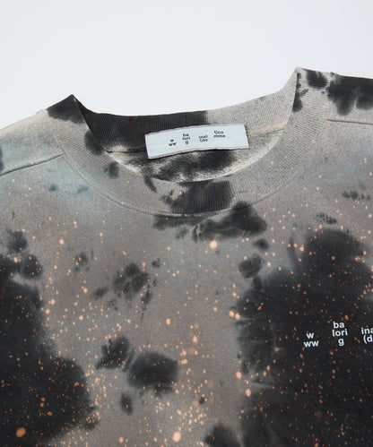 BAL-2218 LOGO TIE DYE CREW SWEAT by YUKIDYE