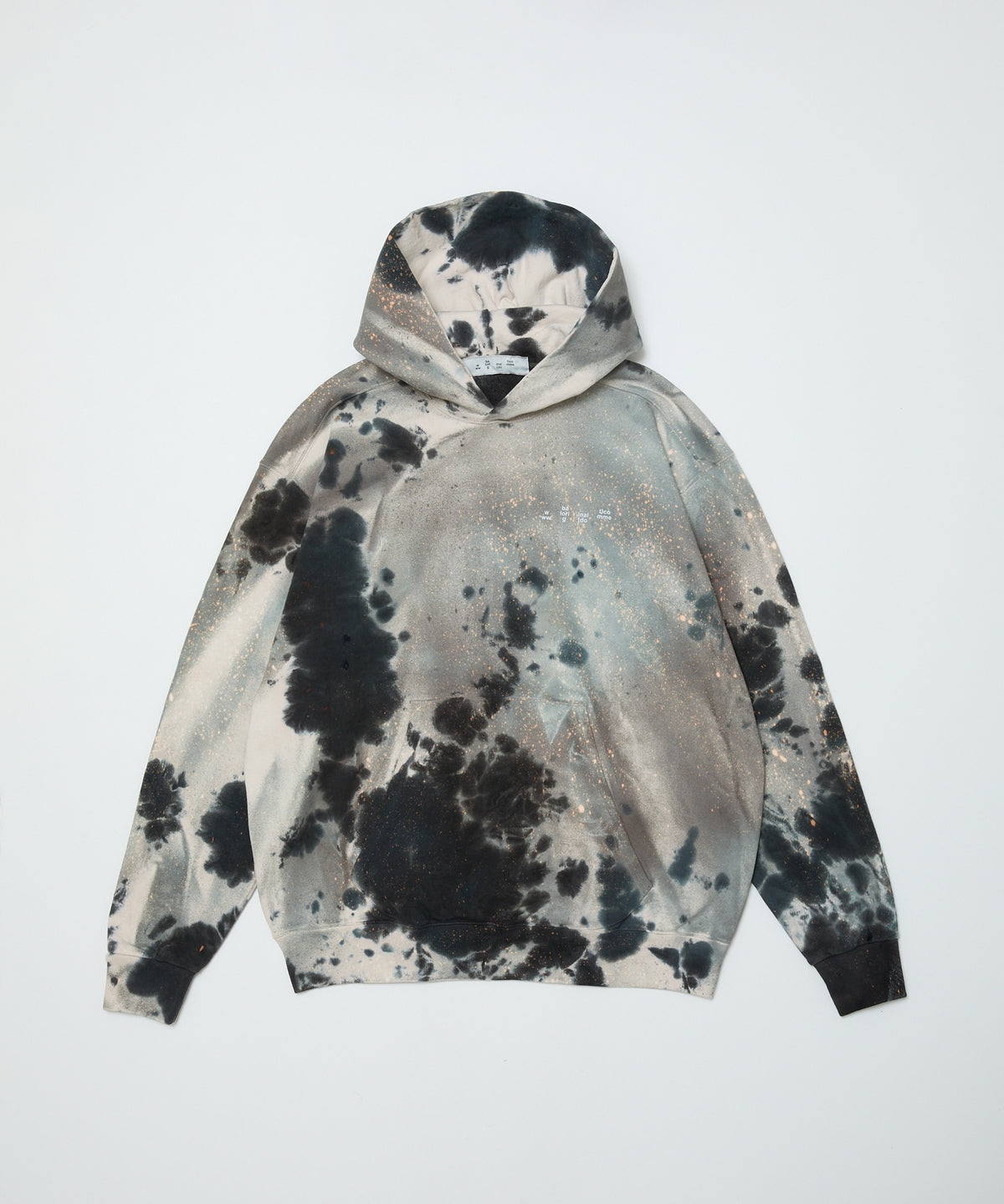 BAL-2219 LOGO TIE DYE HOODIE SWEAT by YUKIDYE