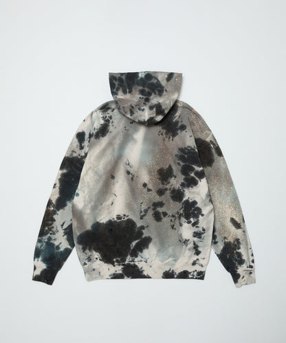 BAL-2219 LOGO TIE DYE HOODIE SWEAT by YUKIDYE