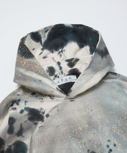 BAL-2219 LOGO TIE DYE HOODIE SWEAT by YUKIDYE
