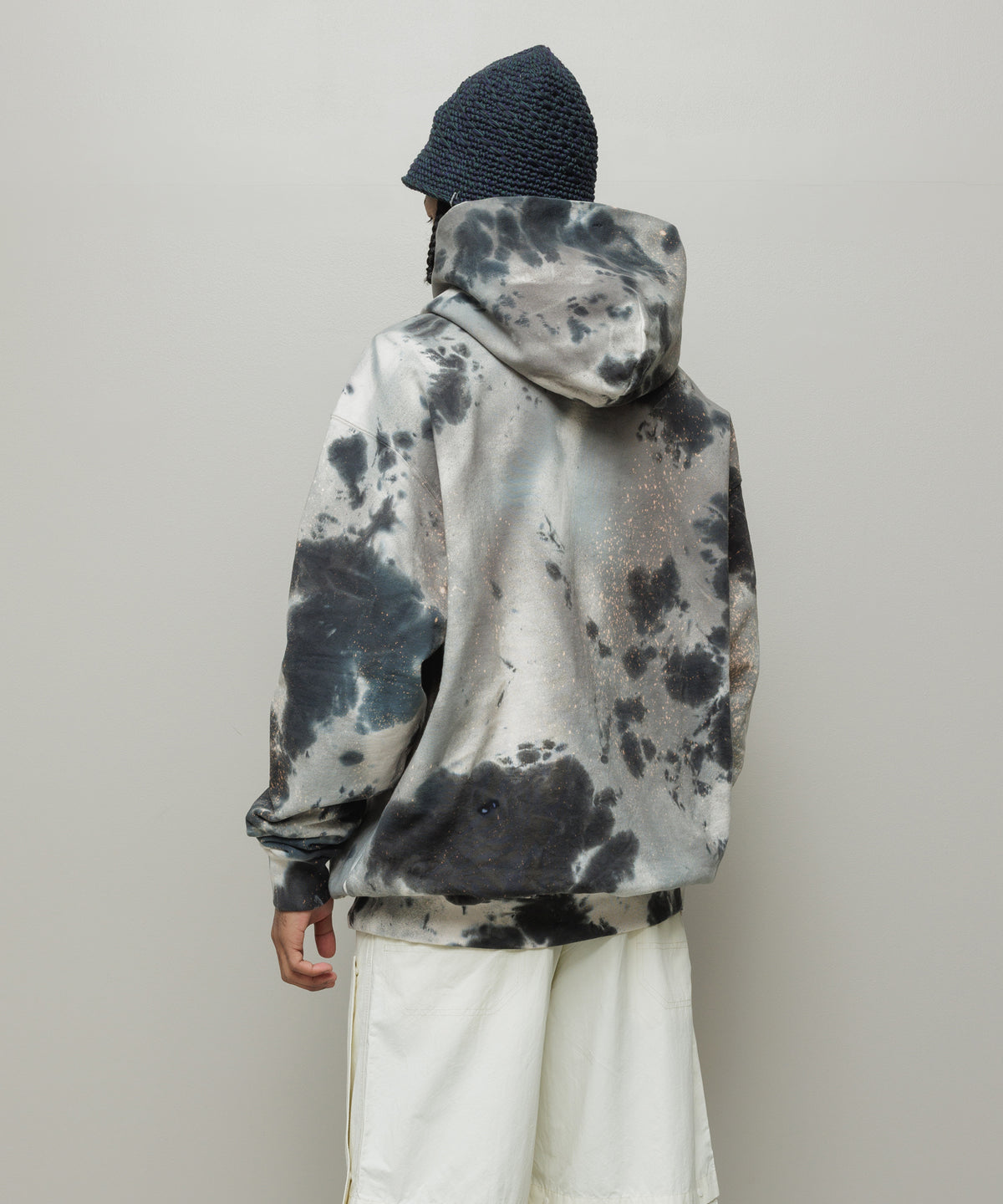 BAL-2219 LOGO TIE DYE HOODIE SWEAT by YUKIDYE
