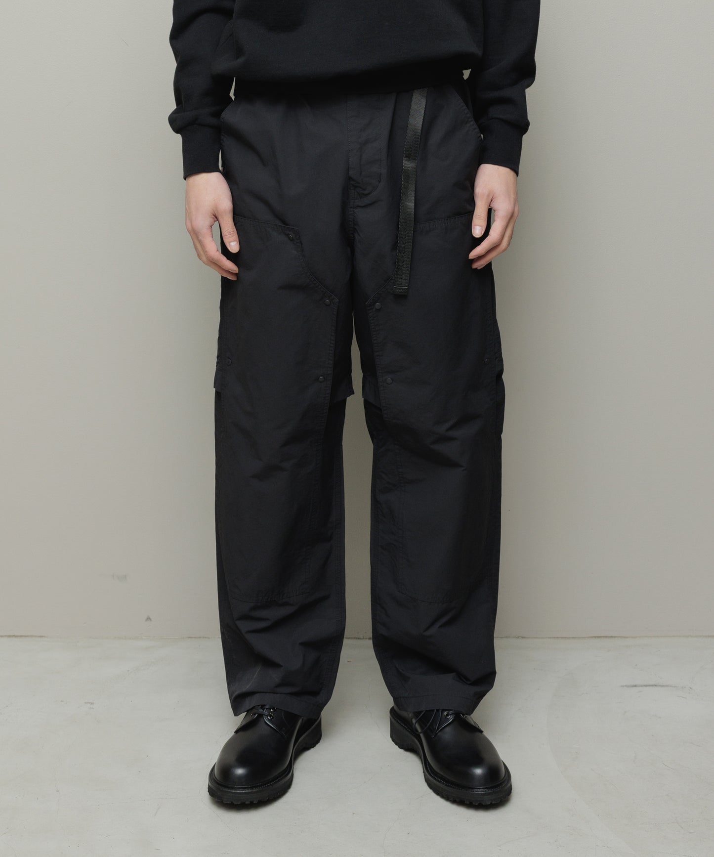 BAL-2232 DETACHABLE DOUBLE KNEE CARPENTER PANT BLACK