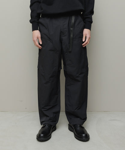 BAL-2232 DETACHABLE DOUBLE KNEE CARPENTER PANT BLACK