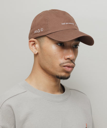 BAL-A-680 COTTON 6-PANEL HAT BROWN