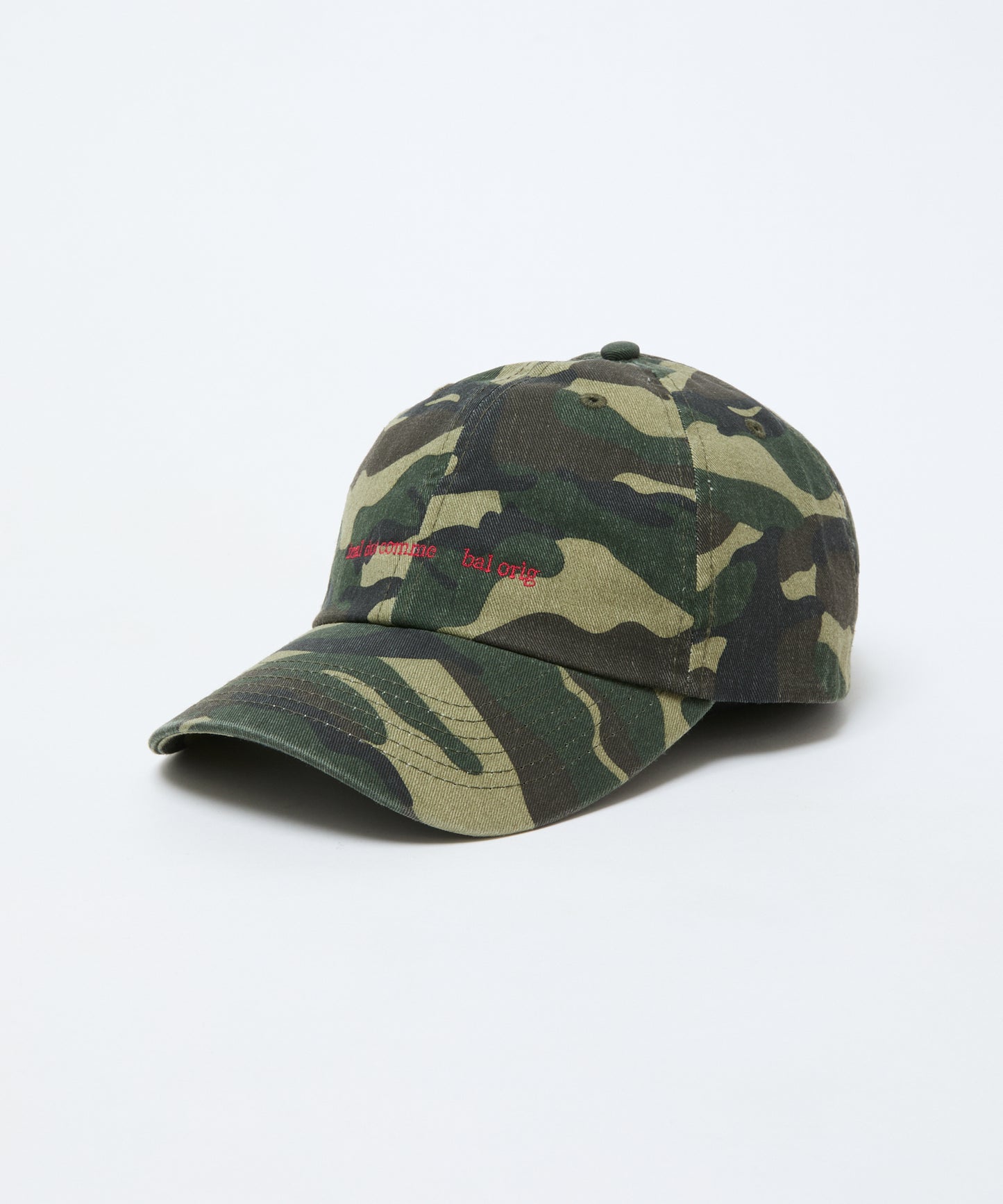 BAL-A-680 COTTON 6-PANEL HAT WOOD LAND
