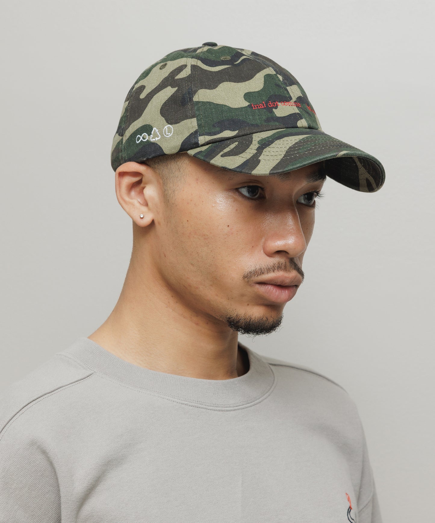 BAL-A-680 COTTON 6-PANEL HAT WOOD LAND
