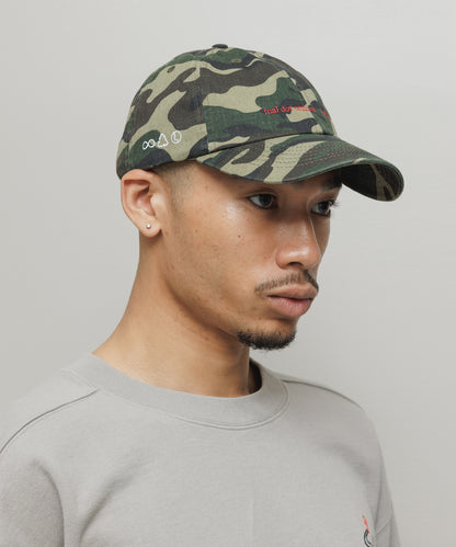 BAL-A-680 COTTON 6-PANEL HAT WOOD LAND