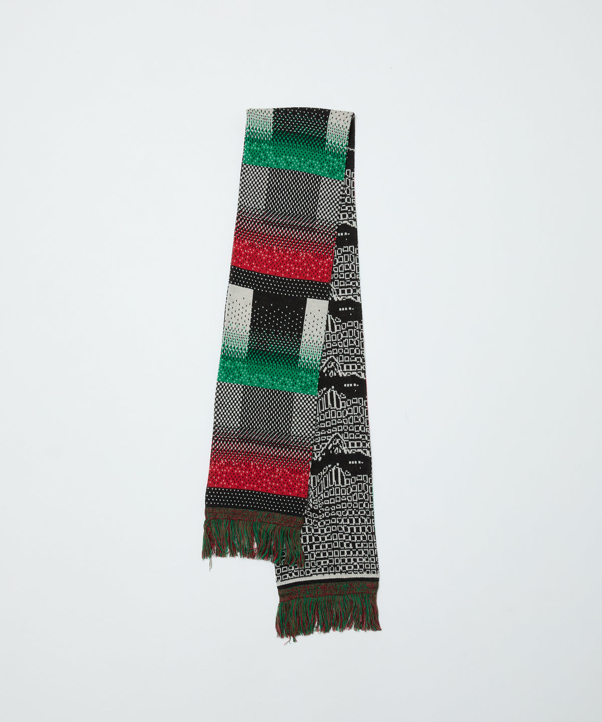 BAL-A-696 JACQUARD KNIT SOCCER SCARF