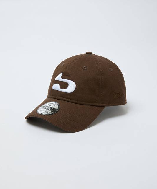 BAL-NE-05 BAL / NEW ERA 9TENTY b LOGO CAP WALNUT