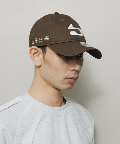 BAL-NE-05 BAL / NEW ERA 9TENTY b LOGO CAP WALNUT