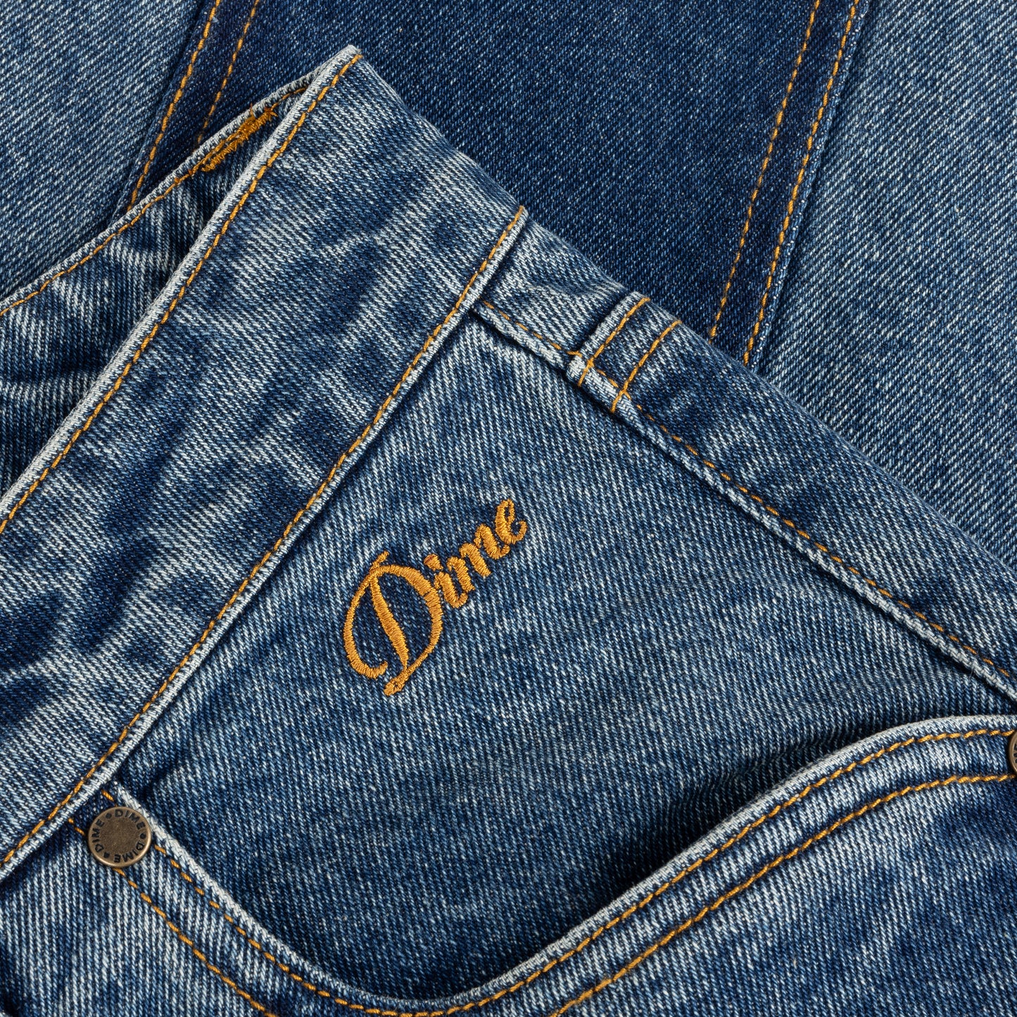 Baggy Denim Pants Knowtomatic Blue