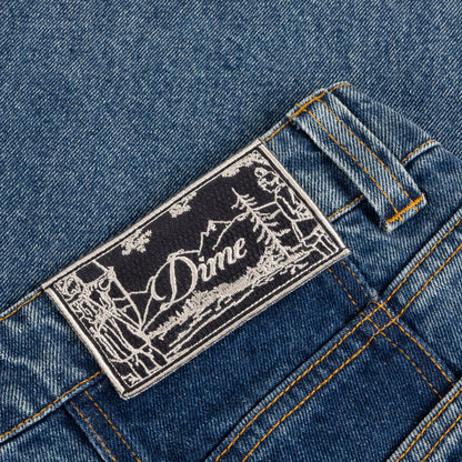 Baggy Denim Pants Knowtomatic Blue