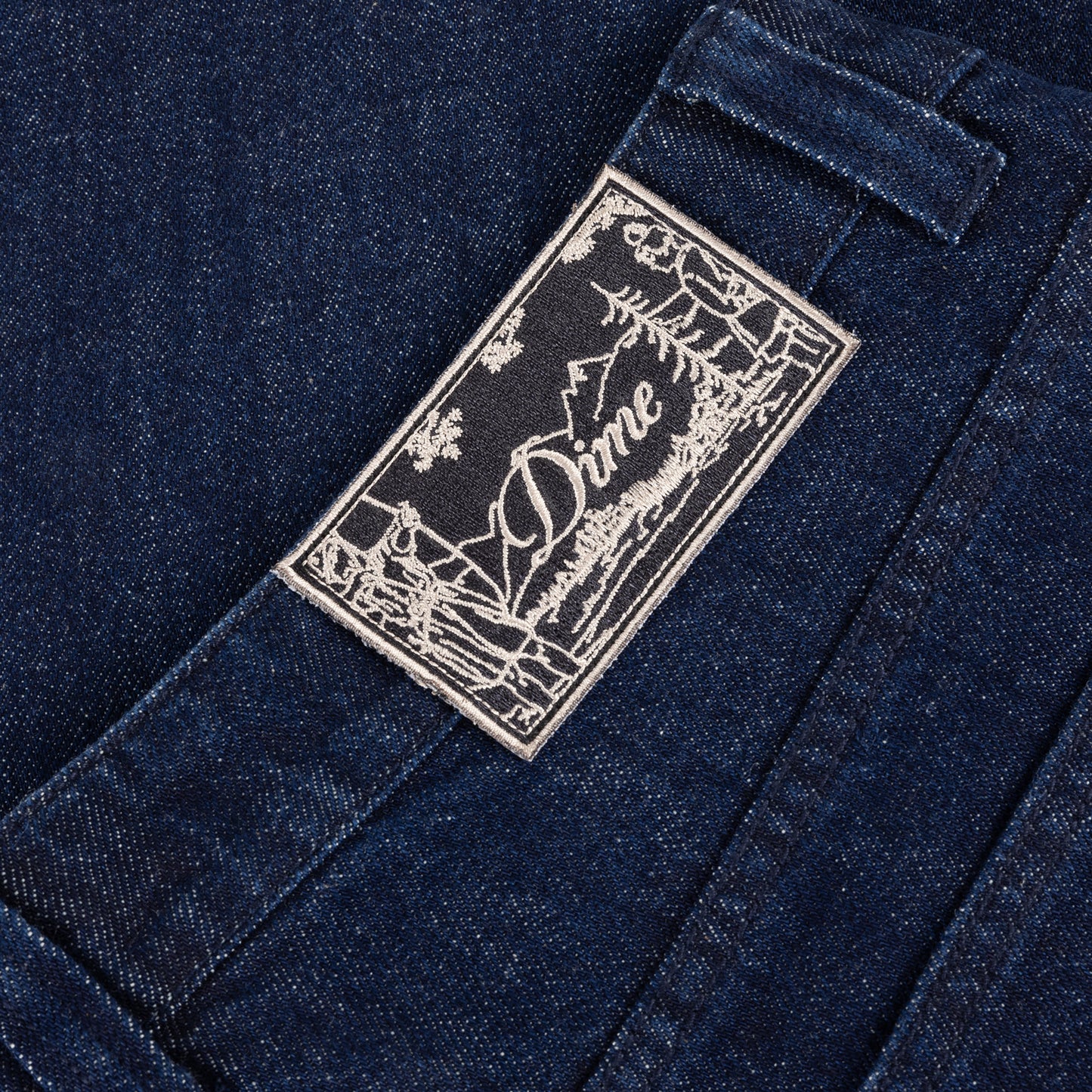 Baggy Denim Pants Indigo