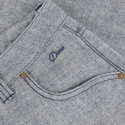 Baggy Denim Pants Reversed Indigo
