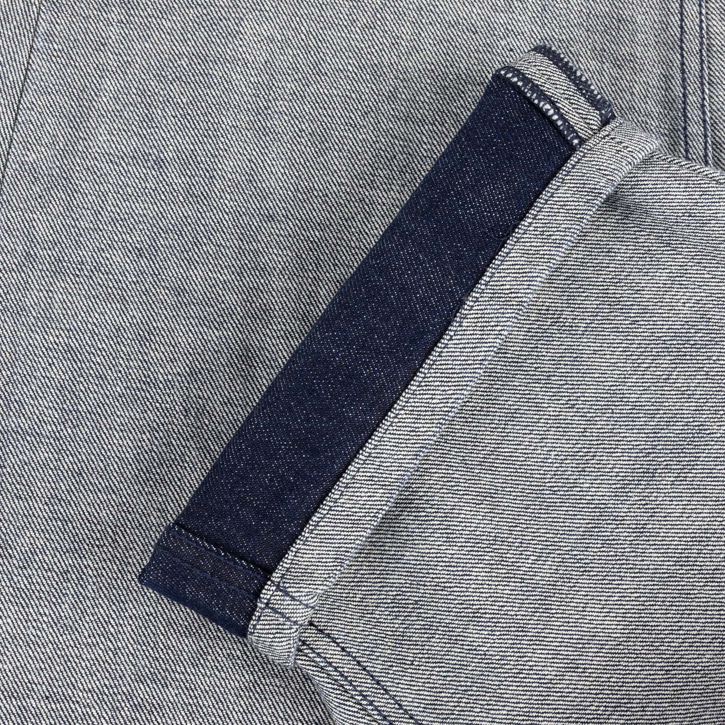 Baggy Denim Pants Reversed Indigo
