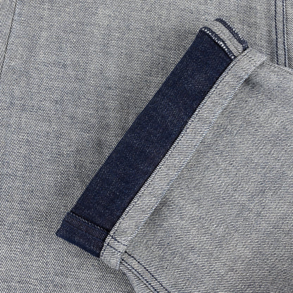 Baggy Denim Pants Reversed Indigo