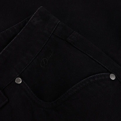 Baggy Denim Pants Black