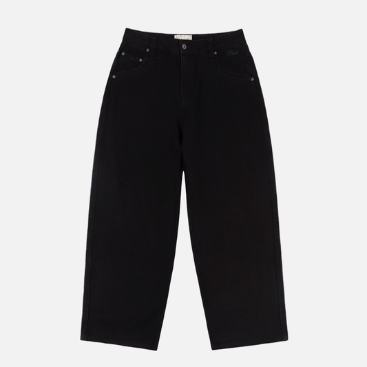 Baggy Denim Pants Black