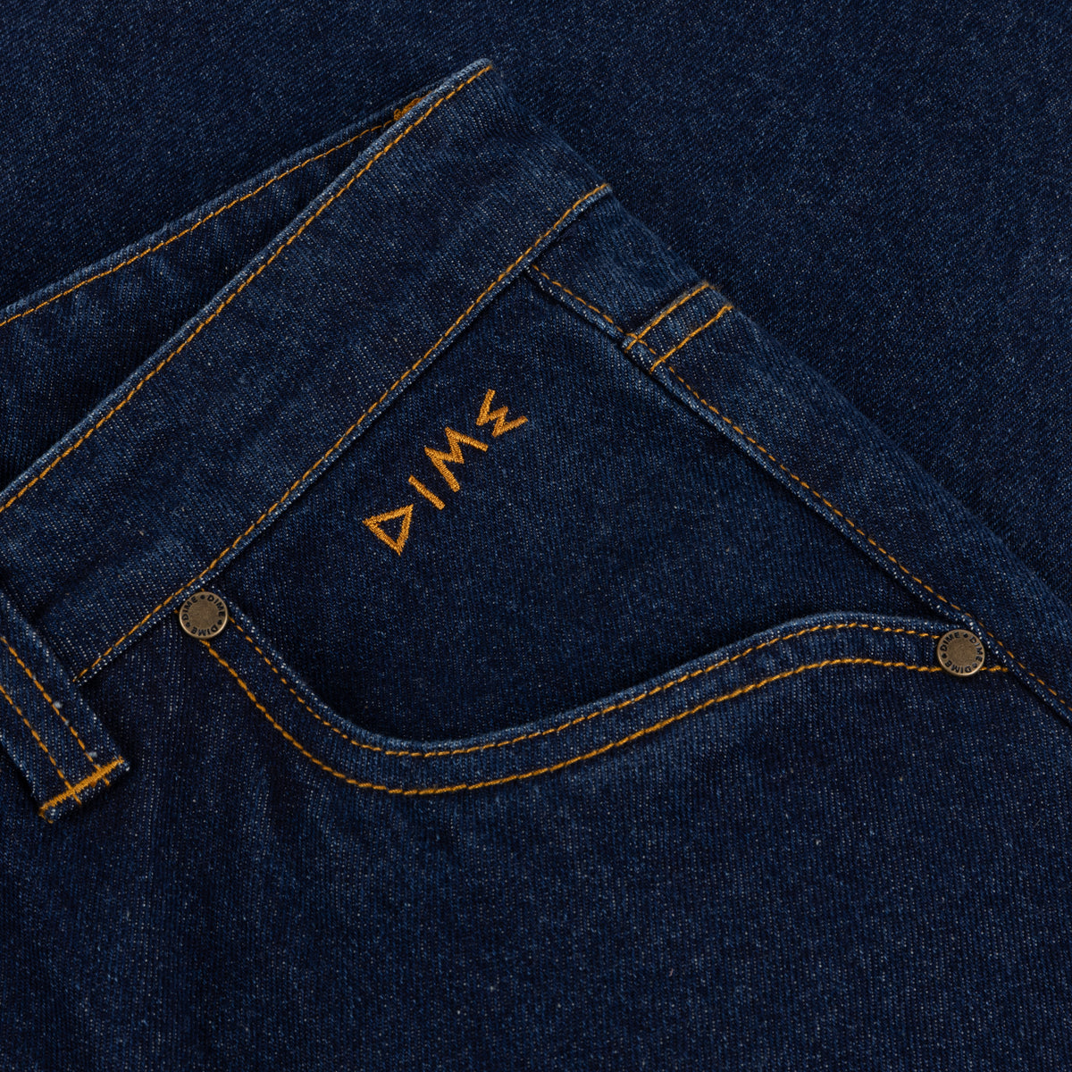 Baggy Wink Denim Pants Indigo