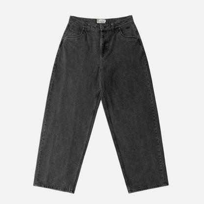 Baggy Denim Pants Knowtomatic Black
