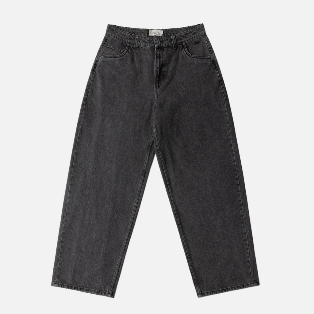 Baggy Denim Pants Knowtomatic Black