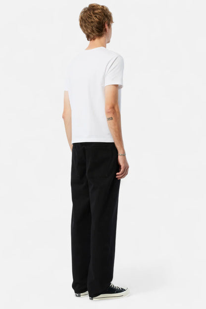 Relaxed Denim Pants Black