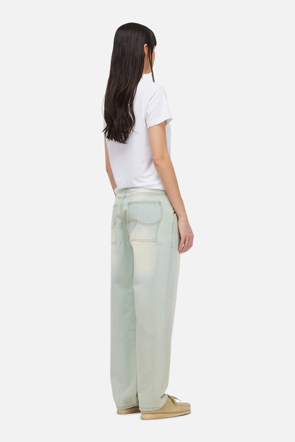Relaxed Denim Pants Bleached Sky